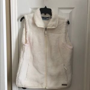 Faux fur vest